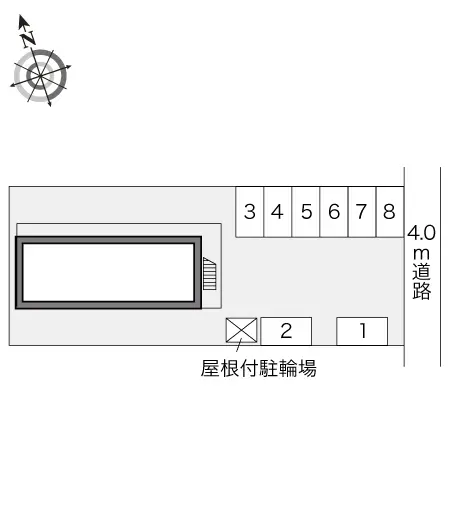 会津若松市花見ケ丘２丁目 月極駐車場
